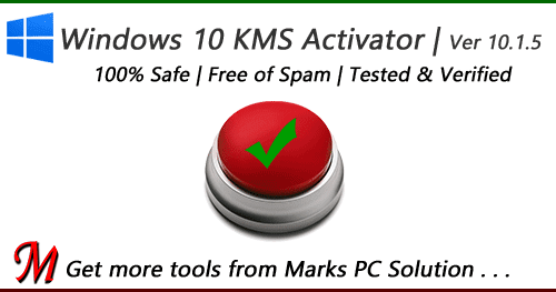 windows 10 activator kms tool